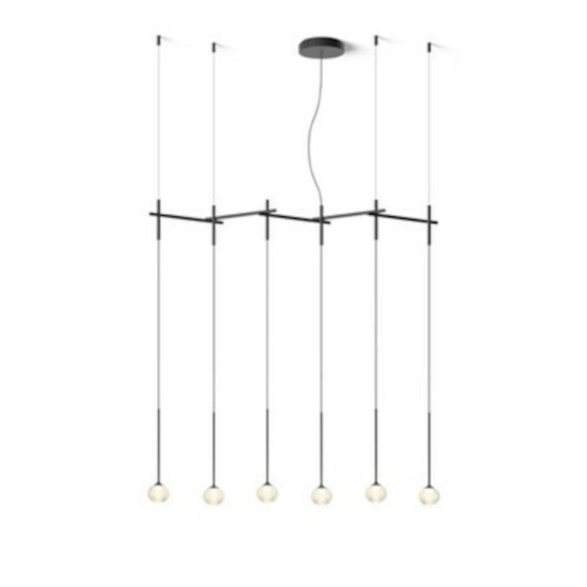 ALGORITHM 2700K LED LINEAR RECESSED PENDANT LIGHT, 0832