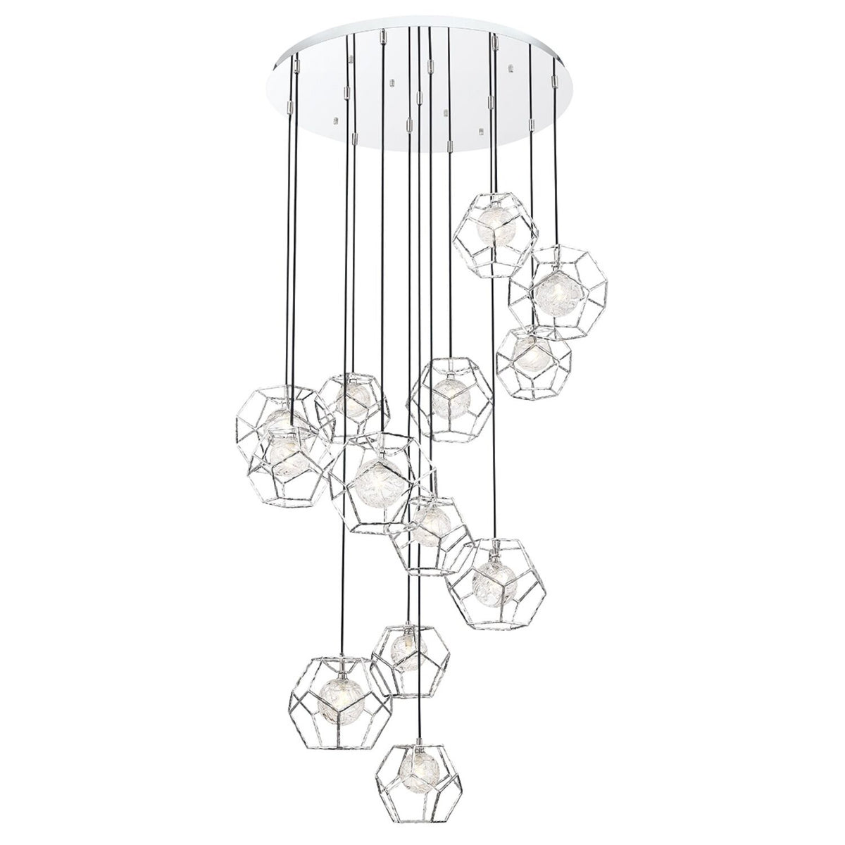 NORWAY 41-INCH ROUND CHANDELIER, 35904