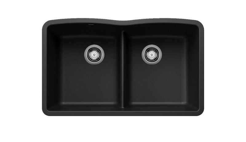 DIAMOND U 2 SILGRANIT SINK WITH LOW DIVIDE