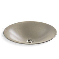 SHAGREEN CARILLON ROUND VESSEL BATHROOM SINK