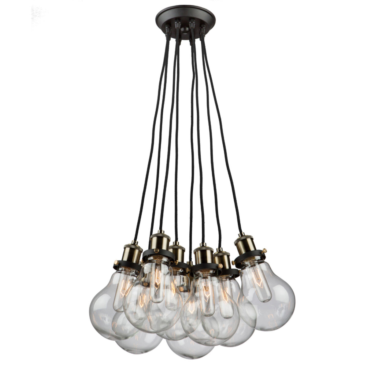 EDISON 8-LIGHT CLUSTER PENDANT