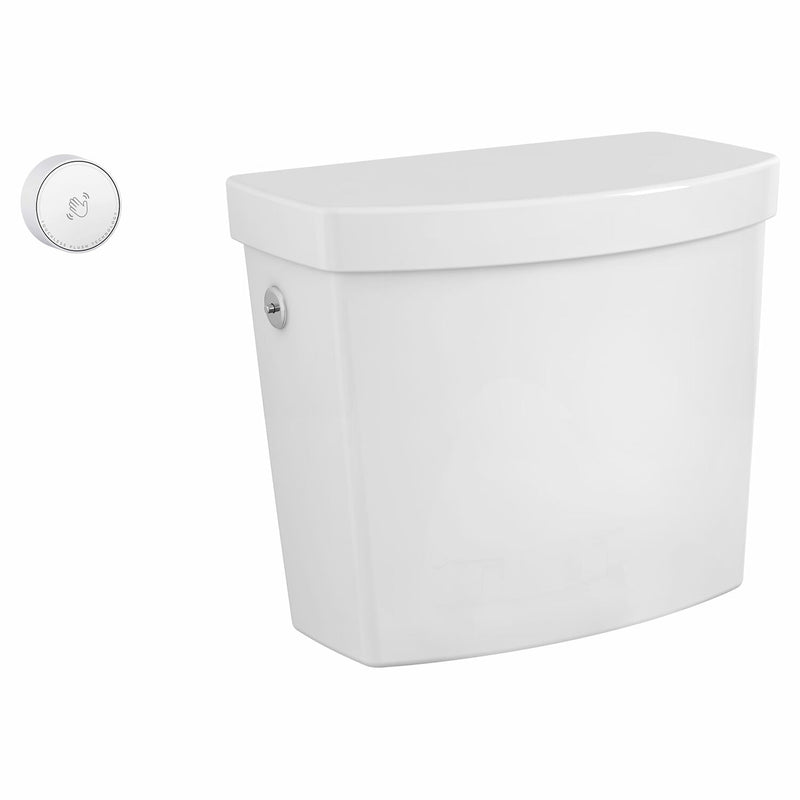 CADET TWO-PIECE TOUCHLESS SINGLE FLUSH TOILET TANK ONLY