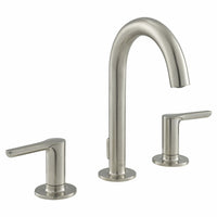 STUDIO S 8-INCH WIDESPREAD 2-HANDLES BATHROOM FAUCET WITH LEVER HANDLES