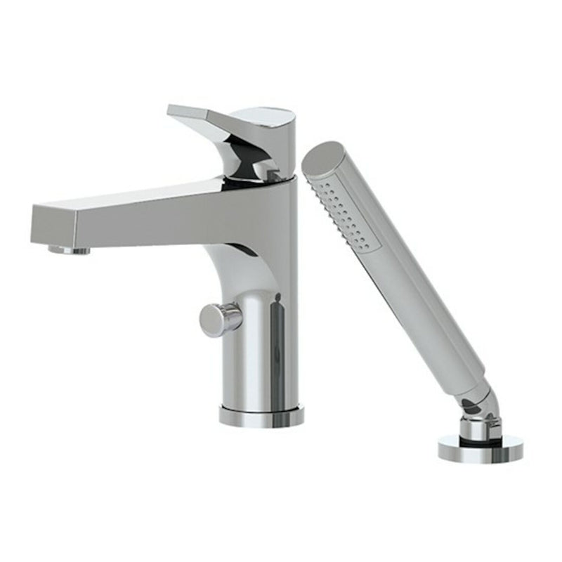 2-PIECE DECKMOUNT TUB FAUCET WITH HANDSHOWER, 17074