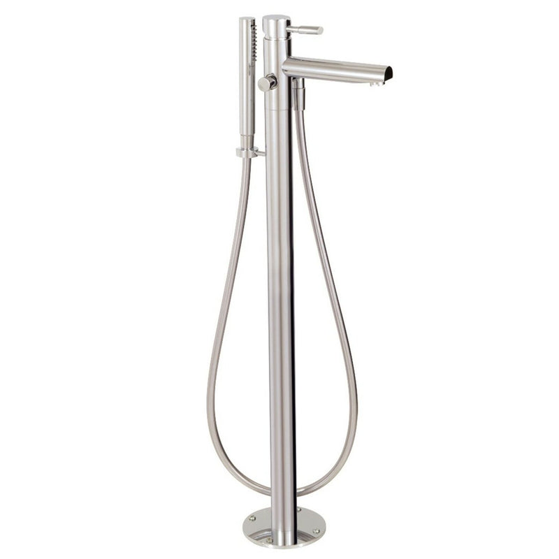 FLOORMOUNT TUB FAUCET WITH HANDSHOWER, 27484