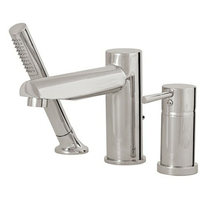 3-PIECE DECKMOUNT TUB FAUCET WITH HANDSHOWER, 61013