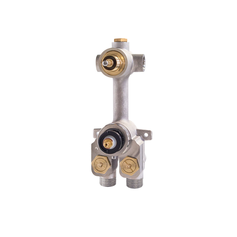 TURBO THERMOSTATIC VALVE WITH 2 OR 3-WAY DIVERTER