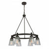 CLARENCE 6-LIGHT CHANDELIER