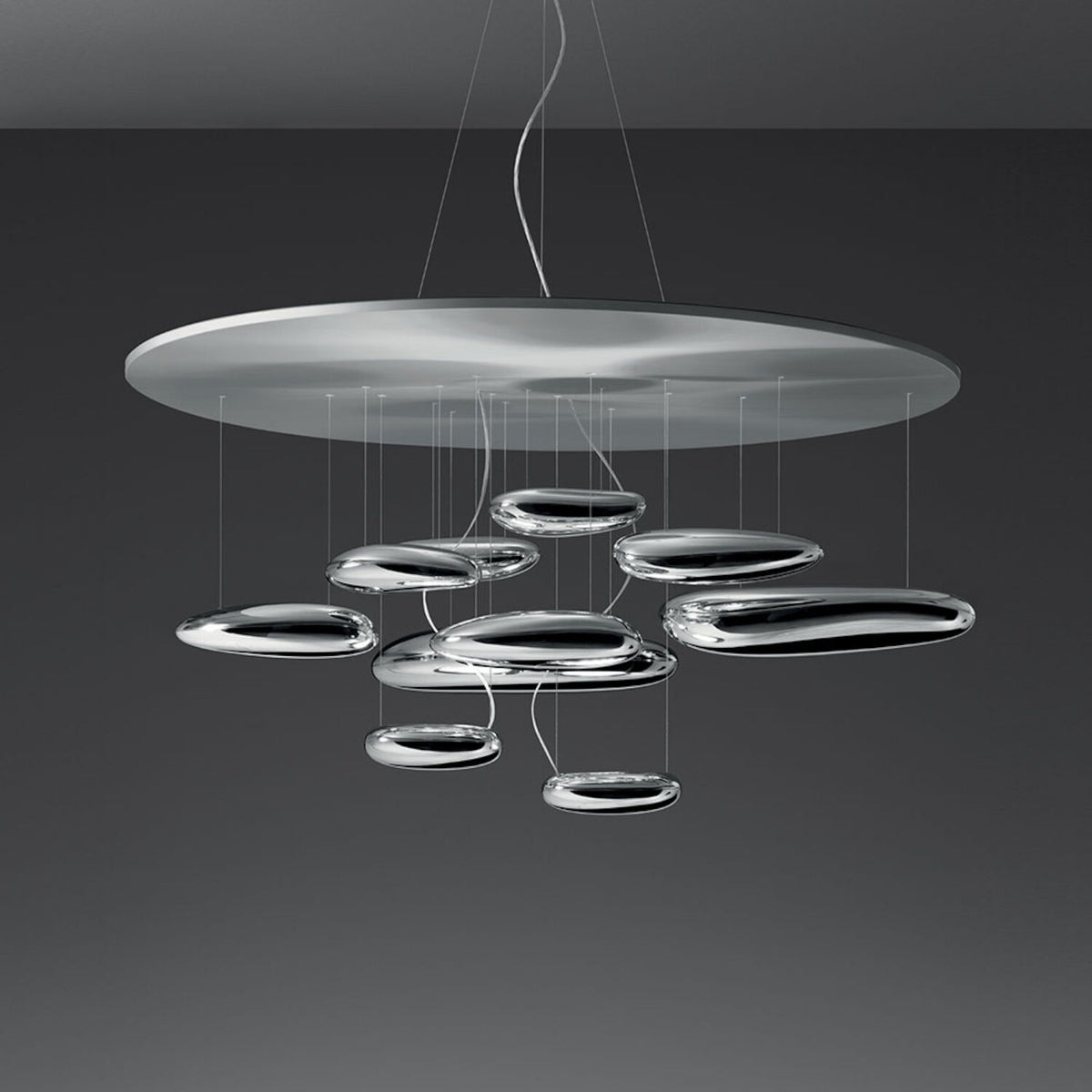 MERCURY EXTENDED LED CHANDELIER, 1367-EXT