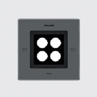 EGO 150 SQUARE ASYMETRICAL DOWNLIGHT CEILING RECESSED