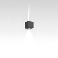 EFFETTO 14-INCH SQUARE DIRECT/INDIRECT 1-NARROW + 1-LARGE BEAM WALL LIGHT