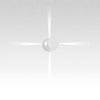 EFFETTO 16-INCH ROUND DIRECT/INDIRECT 4-NARROW BEAMS WALL LIGHT