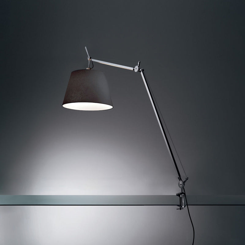 TOLOMEO MEGA TABLE LAMP WITH 14-INCH DIFFUSER AND TABLE CLAMP