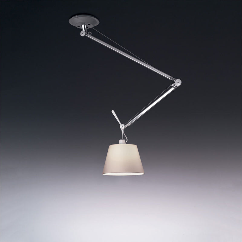 TOLOMEO OFF-CENTER SHADE SUSPENSION WITH 12-INCH DIFFUSER