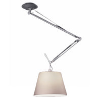 TOLOMEO OFF-CENTER SHADE SUSPENSION WITH 17-INCH DIFFUSER
