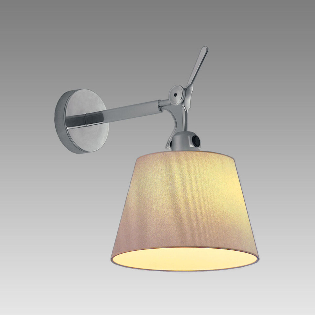 TOLOMEO WALL LAMP WITH 12-INCH SHADE