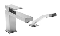 REC B05 2-PIECE DECK MOUNT TUB FILLER WITH HAND SHOWER