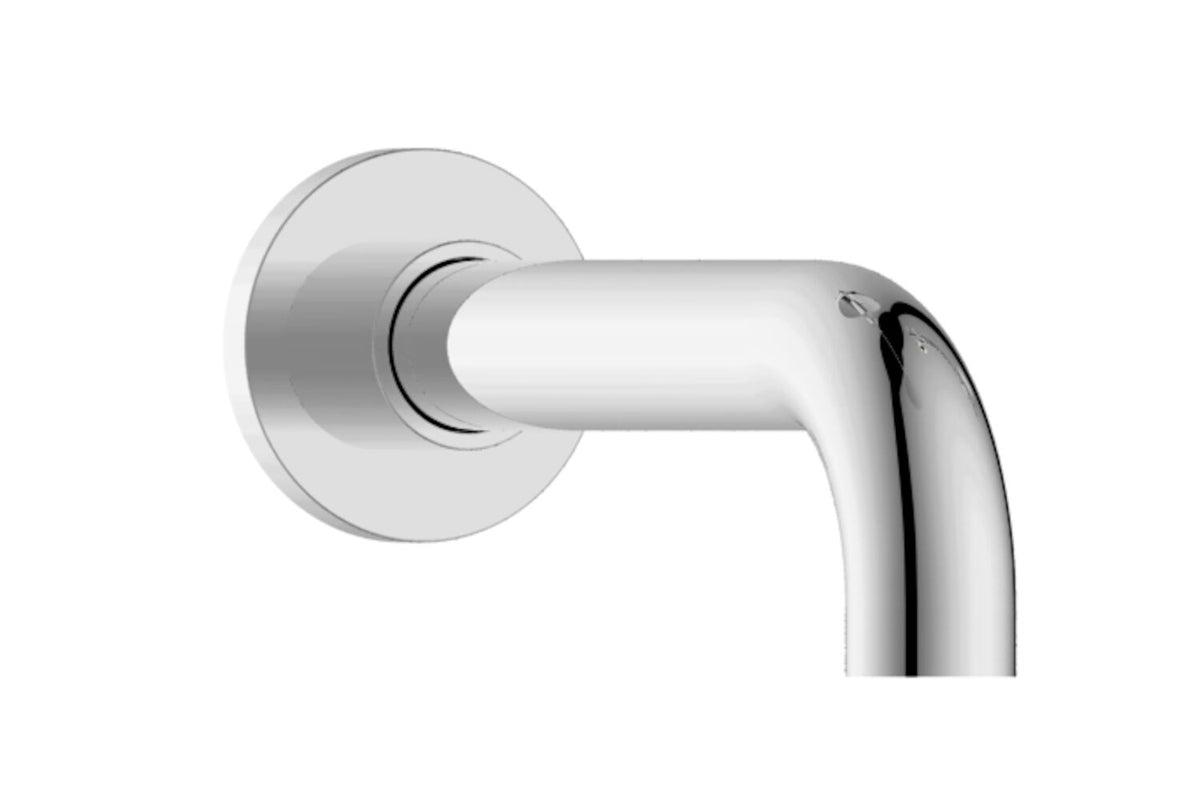 ROUND MODERN TUB SPOUT WITHOUT DIVERTER