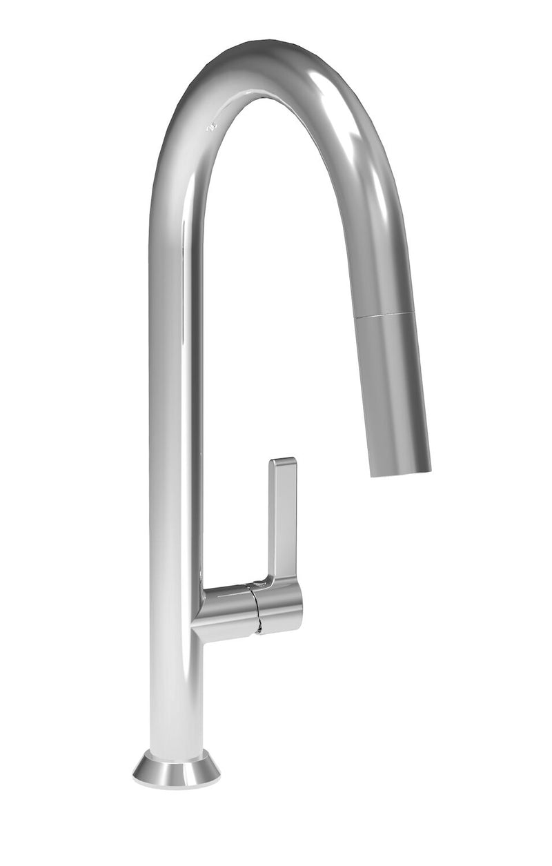 ARTE H16 HIGH SINGLE HOLE KITCHEN FAUCET WITH PULL DOWN SPRAY