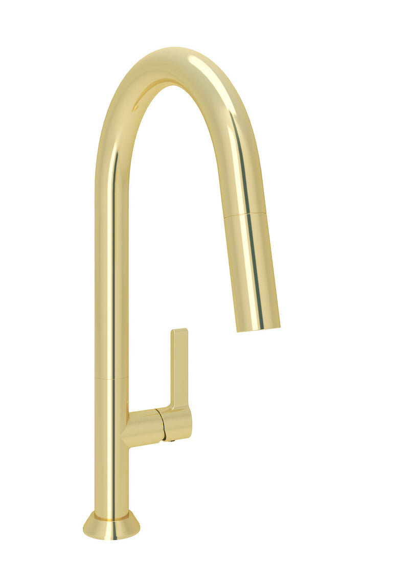 ARTE H16 HIGH SINGLE HOLE KITCHEN FAUCET WITH PULL DOWN SPRAY