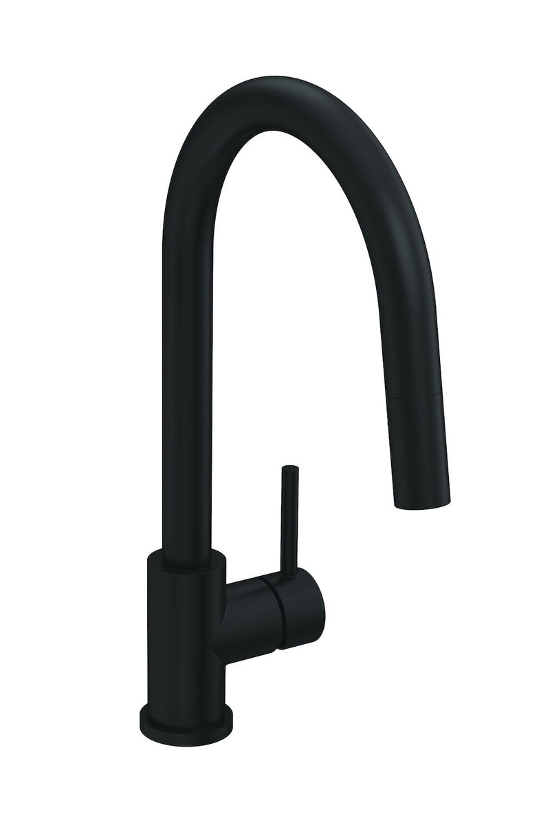 UNICK MODERN SINGLE HOLE PULL-DOWN KITCHEN FAUCET WITH SINGLE LEVER