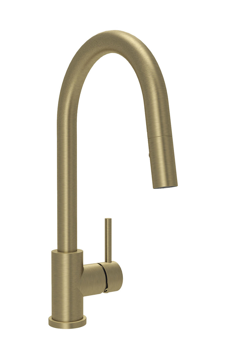 UNICK MODERN SINGLE HOLE PULL-DOWN KITCHEN FAUCET WITH SINGLE LEVER