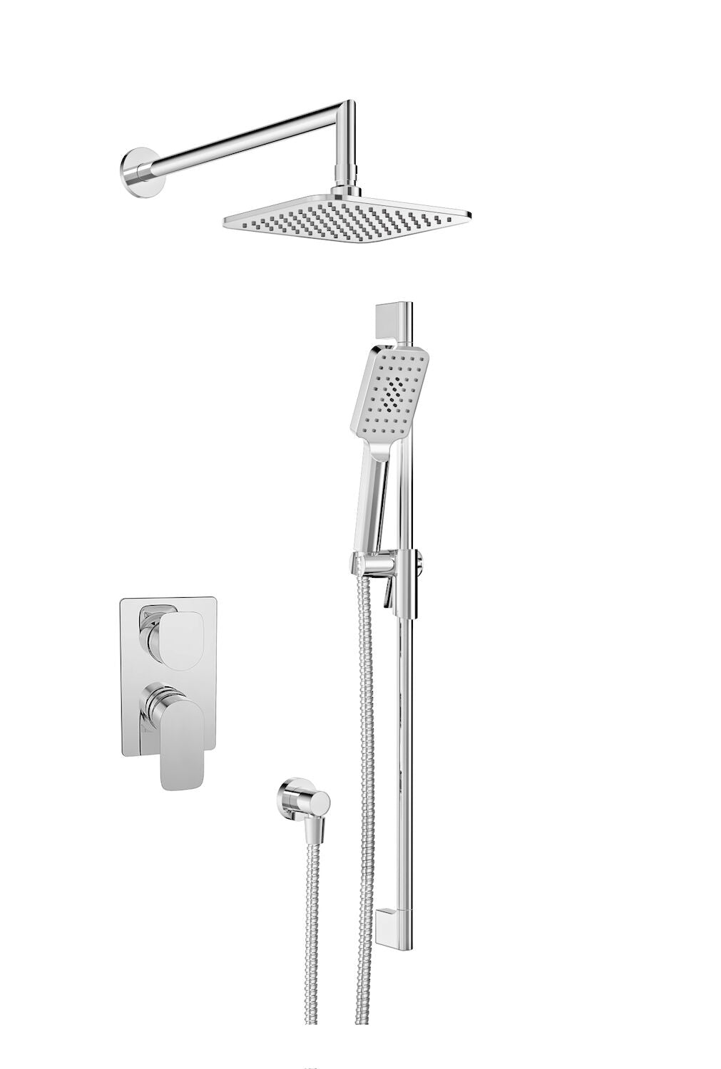 PETITE B04 2-FUNCTION COMPLETE PRESSURE BALANCED SHOWER TRIM KIT ONLY