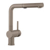 BLANCO LINUS LOW-ARC PULL-OUT DUAL SPRAY KITCHEN FAUCET