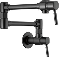 EUROPEAN WALL MOUNT POT FILLER FAUCET