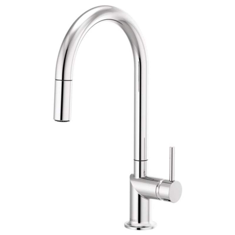 ODIN PULL-DOWN FAUCET WITH ARC SPOUT - LESS HANDLE