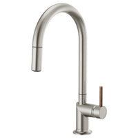 ODIN PULL-DOWN FAUCET WITH ARC SPOUT - LESS HANDLE