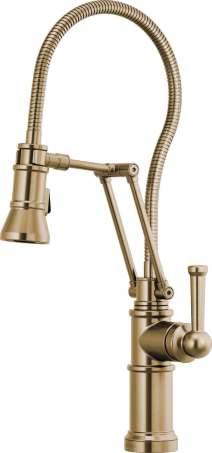 ARTESSO ARTICULATING FAUCET WITH FINISHED HOSE