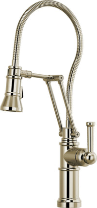 ARTESSO ARTICULATING FAUCET WITH FINISHED HOSE