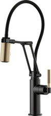 LITZE ARTICULATING FAUCET WITH KNURLED HANDLE