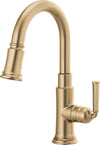 BRIZO SINGLE HANDLE PULL-DOWN PREP KITCHEN FAUCET