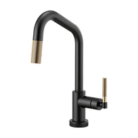 LITZE SMARTTOUCH® PULL-DOWN FAUCET WITH ANGLED SPOUT AND KNURLED HANDLE