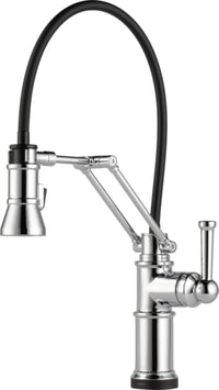 ARTESSO SINGLE HANDLE ARTICULATING ARM KITCHEN FAUCET WITH SMARTTOUCH TECHNOLOGY