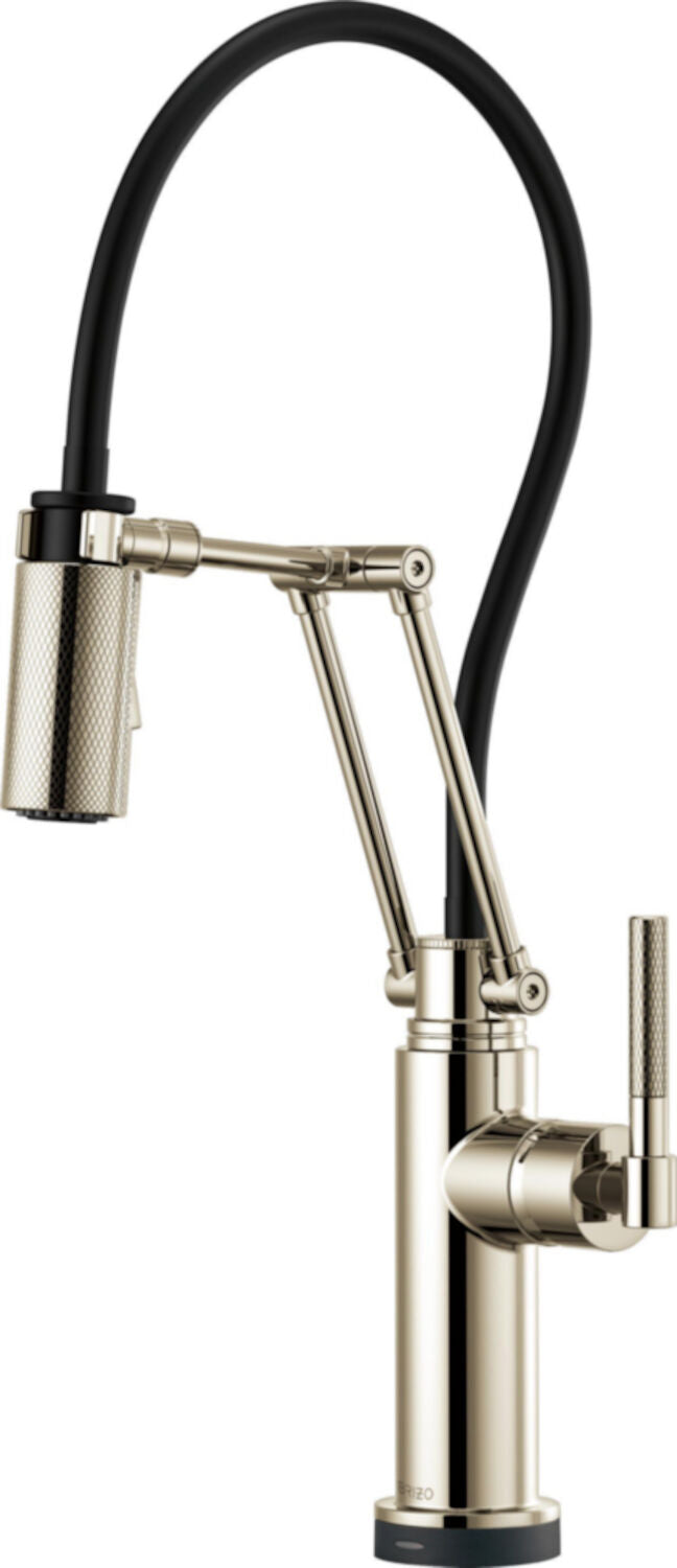 LITZE SMARTTOUCH® ARTICULATING FAUCET WITH KNURLED HANDLE