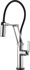 LITZE SMARTTOUCH® ARTICULATING FAUCET WITH INDUSTRIAL HANDLE
