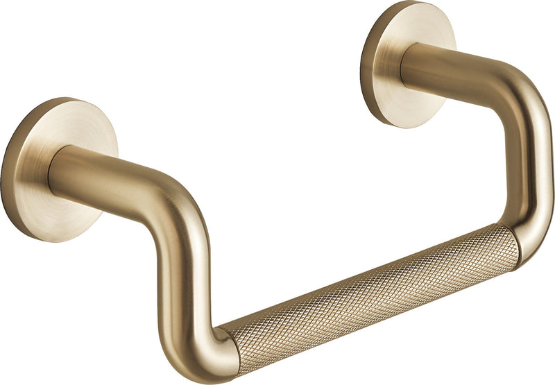 LITZE 8-INCH MINI TOWEL BAR WITH KNURLING