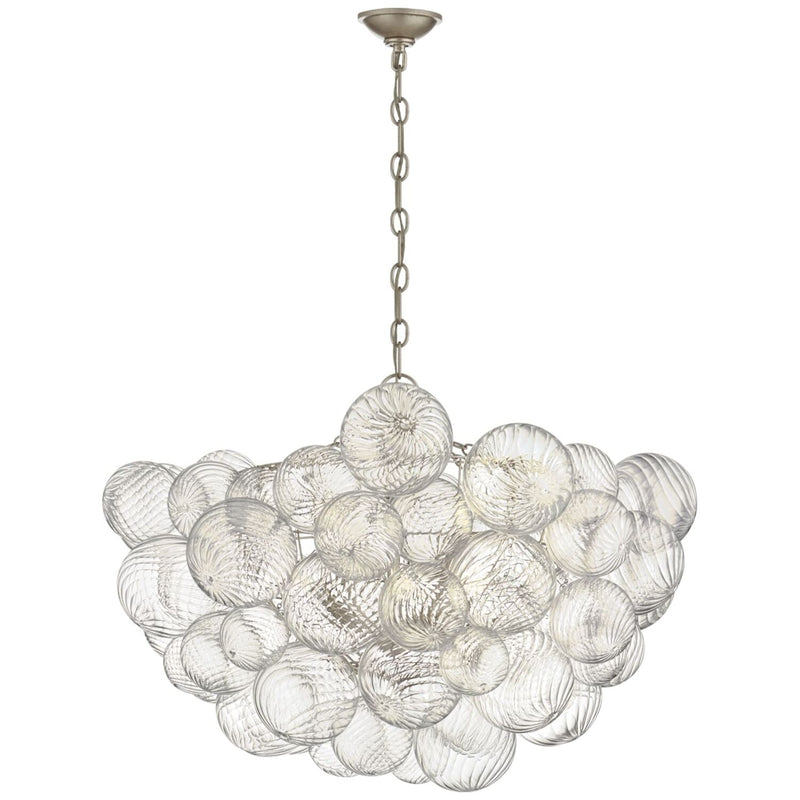 TALIA 33-INCH LARGE EIGHT LIGHT CHANDELIER