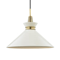 MITZI KIKI 1-LIGHT LARGE PENDANT LIGHT, H251701L