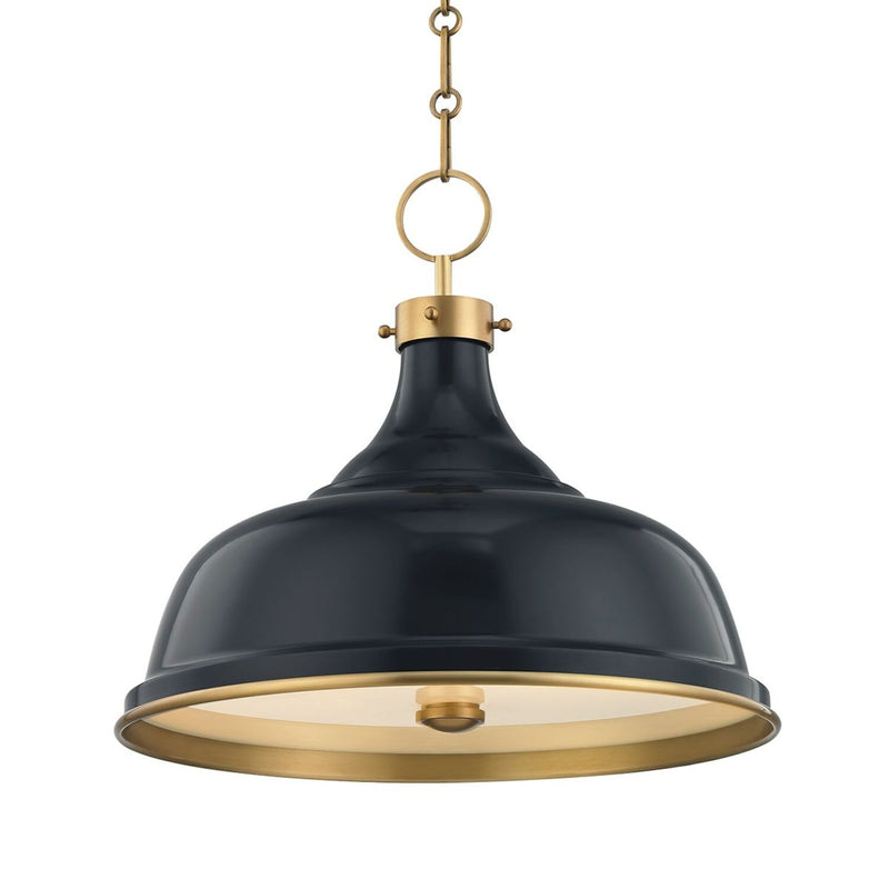 PAINTED NO.1 3-LIGHT PENDANT LIGHT, MDS300