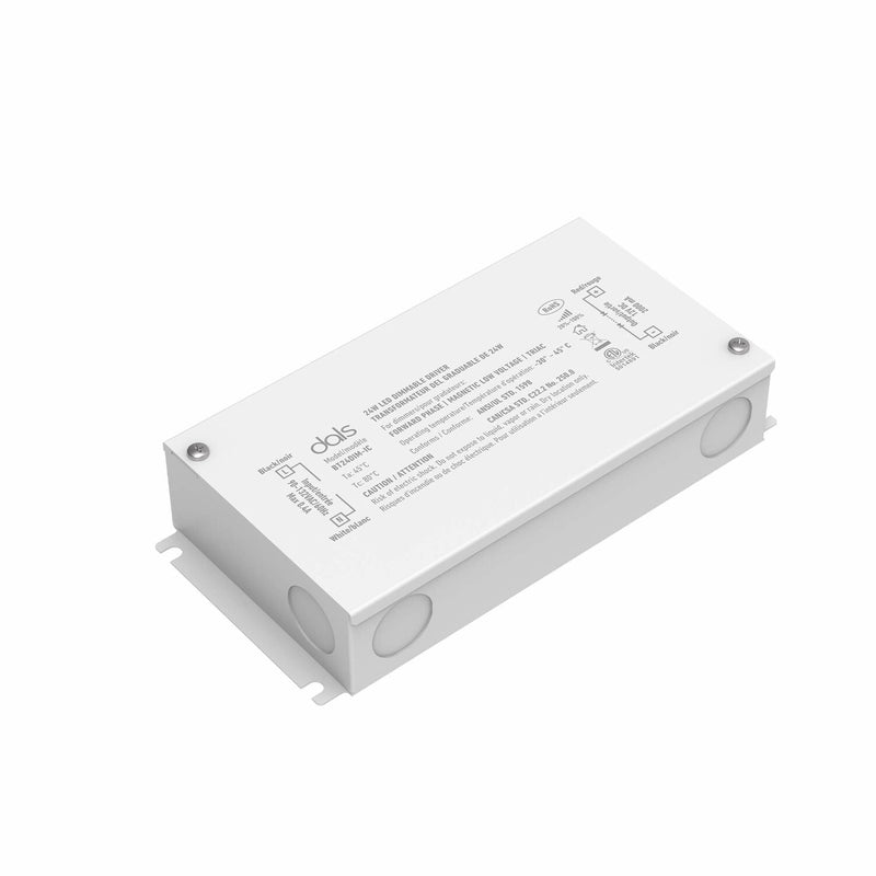 DRIVER 24W 12V DC DIMMABLE LED HARDWIRE DRIVER