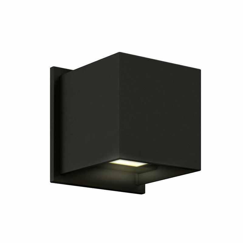 CUBIX SQUARE DIRECTIONAL UP/DOWN, INDOOR/OUTDOOR LED WALL SCONCE