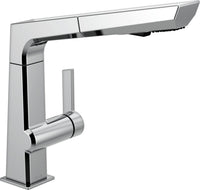 PIVOTAL SINGLE HANDLE PULL-OUT KITCHEN FAUCET