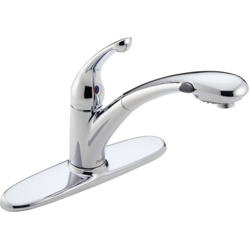 SIGNATURE SINGLE HANDLE PULL-OUT KITCHEN FAUCET