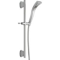 DELTA H2OKINETIC® SINGLE-SETTING SLIDE BAR HAND SHOWER