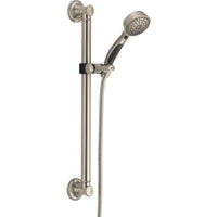 ACTIVTOUCH® 9-SETTING HAND SHOWER WITH TRADITIONAL SLIDE BAR / GRAB BAR IN CHROME