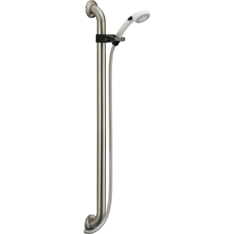 DELTA ADJUSTABLE SLIDE BAR / GRAB BAR 2-SETTING HAND SHOWER